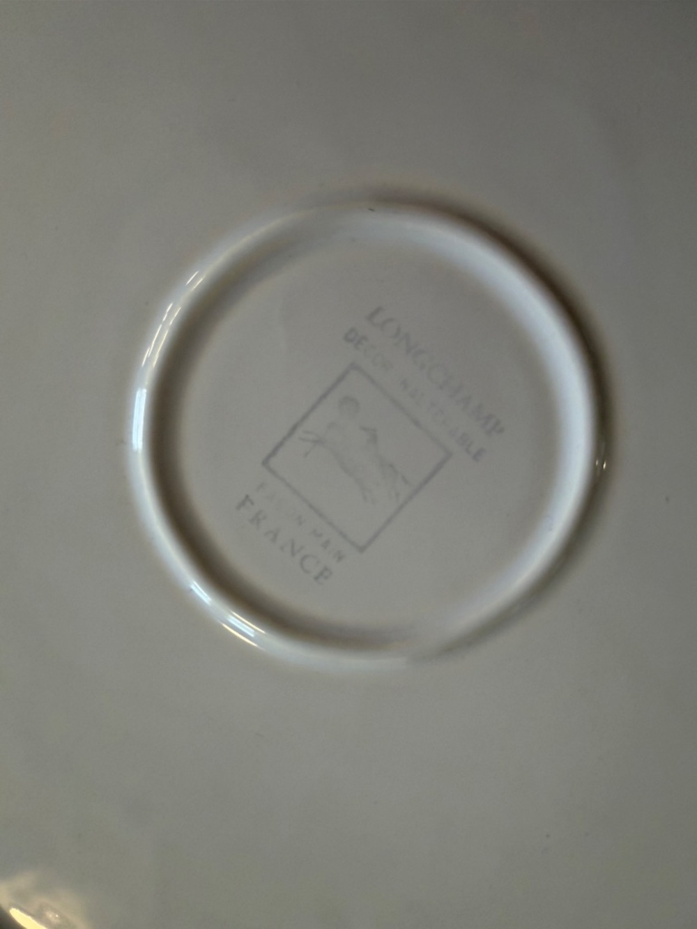 Vintage Longchamp France Perouges 9-Piece Ceramic Lazy Susan Set - Picture 7 of 10